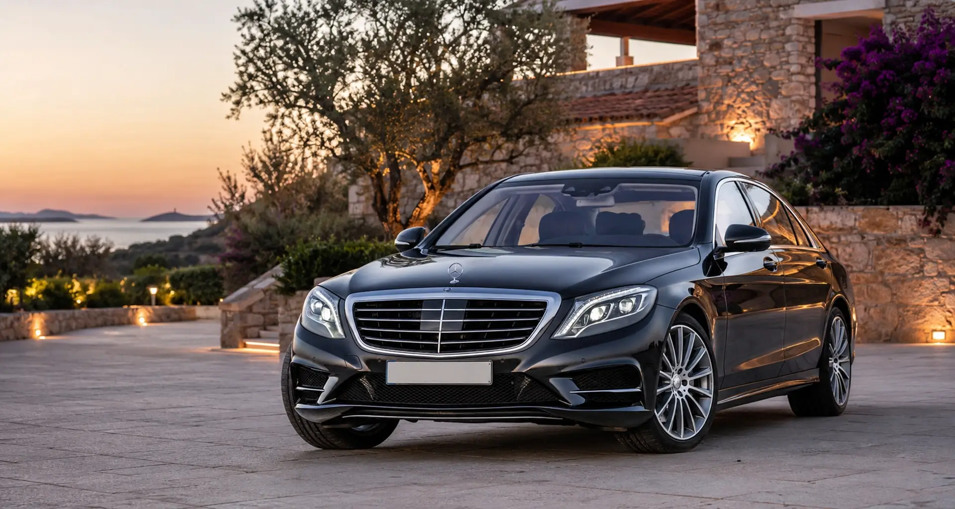 Mercede Benz con Happy Tour in Sardinia
