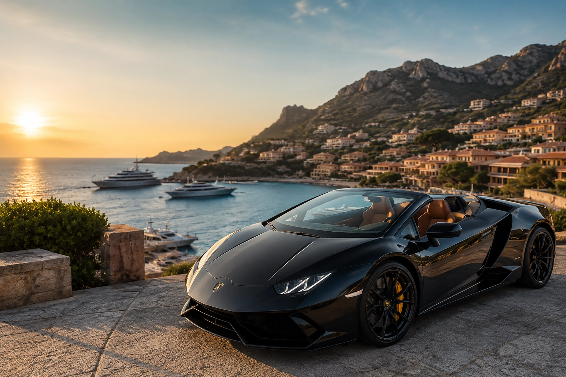 Noleggio di auto di lusso con Happy Tour Sardinia